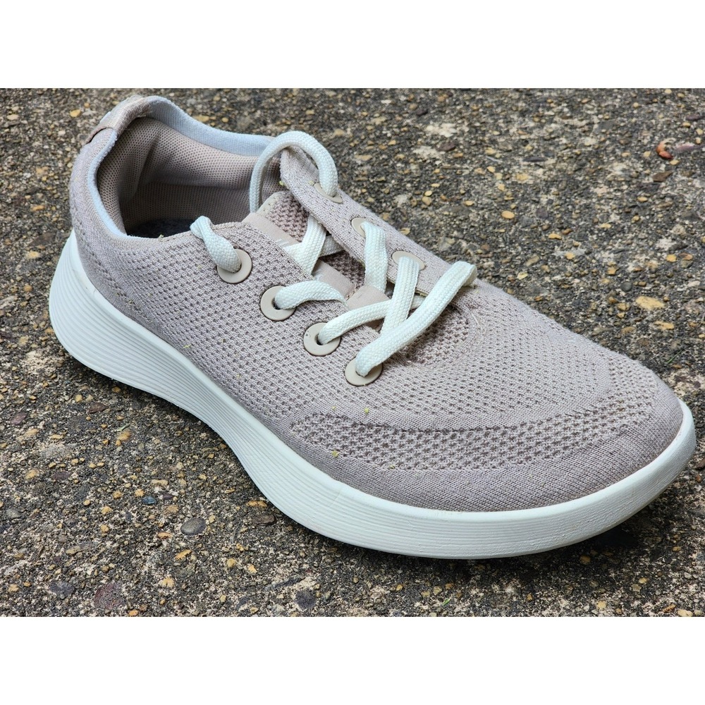 ALLBIRDS Tree Gliders Womens 9 Beige Tan Eucalyptus‎ Fiber Sneakers TRG1W9